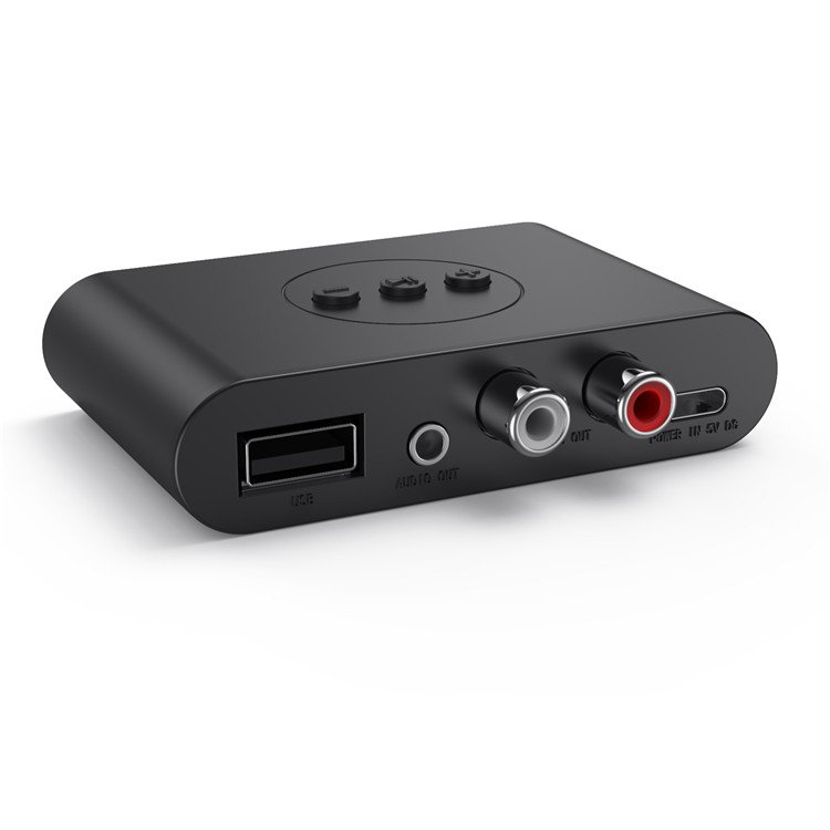 Wireless 5.0 Audio Receiver U Disk RCA 3.5mm 3.5 AUX Jack Stereo Music Wireless Adapter With Mic for Car Kit Speaker